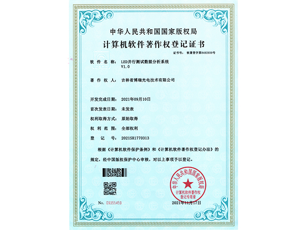 LED并行數(shù)據(jù)測試分析系統(tǒng)